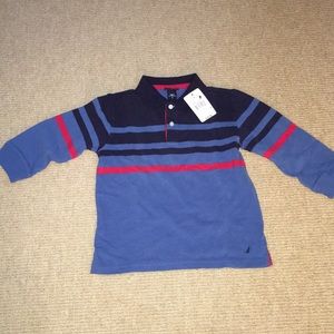 Nauticakids Long Sleeve Polo